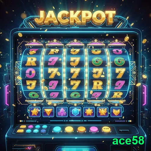 Variety of slot games on mobile device screen